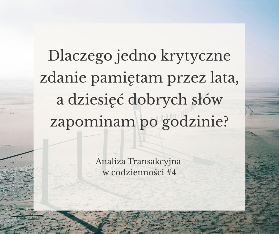 • dlaczego tak bardzo przejmuję się krytyką